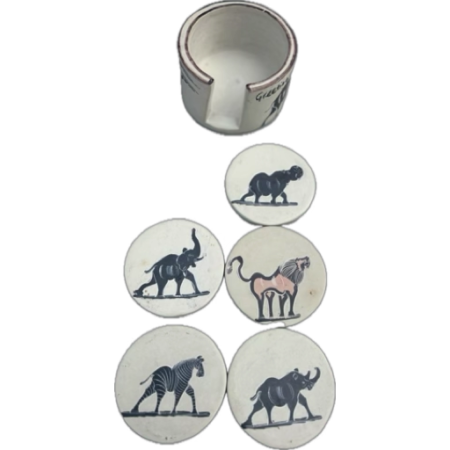 Handmade African Coasters (stone)