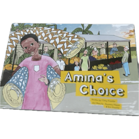 Children's Book- Amina's Choice by Cathy Kreutter (paperback)