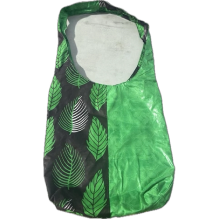 Two-Tone Leaf Green Reusable Shopping Bag