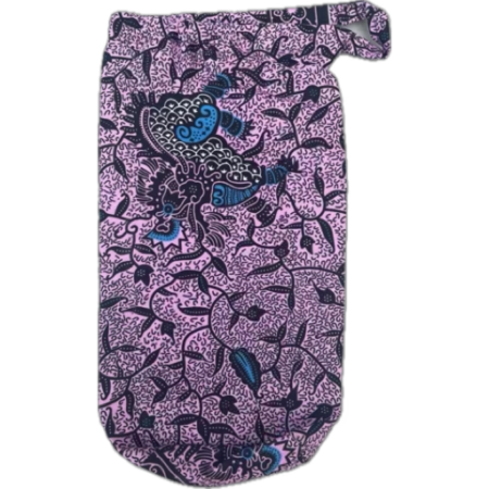 Multi-purpose Purple drawstring bag