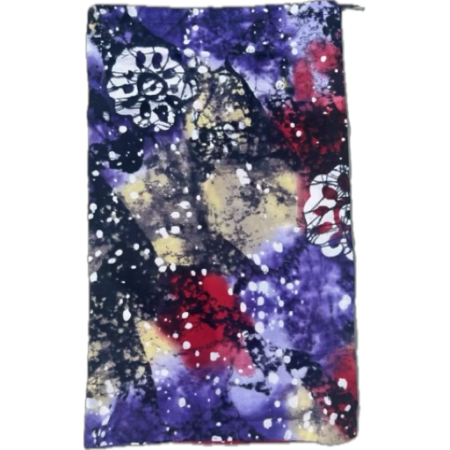 Multi-purpose Purple/Red galaxy drawstring bag